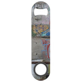 Berliner Mauer Graffiti-Kunst Speed Flaschenöffner (Vorderseite)