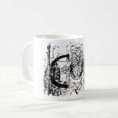 Berliner Mauer Kaffeetasse (Vorderseite Links)