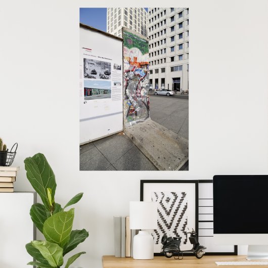 Berliner Mauer Poster (Heimbüro)
