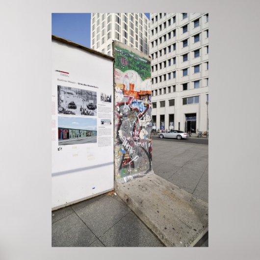 Berliner Mauer Poster (Vorne)