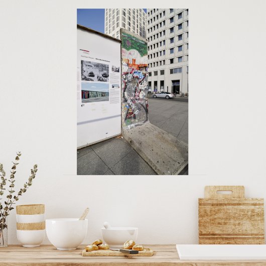 Berliner Mauer Poster (Küche)