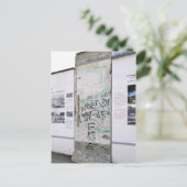 Berliner Mauer Postkarte (Stehend Vorderseite)