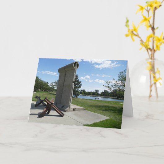 Berliner Mauer, schnelle Stadt, SD - Karte (Gelbe Blume)