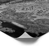 Berliner Mauer - Visionen der Vergangenheit Poster (Ecke)