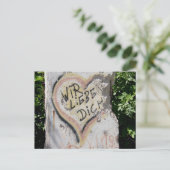 Berliner Mauer - Wir Lieben Sie Postkarte (Stehend Vorderseite)