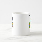 Berliner Monogramm Buchstabe B Personalisiertes Ge Kaffeetasse (Mittel)