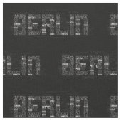 Berliner Ortstürzen Kunst, Berliner Nachbarschafte Stoff (Nahaufnahme)