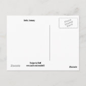 Berliner Pferd und Buggy Postkarte (Rückseite)