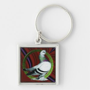 Berliner Pigeon Circle Schlüsselanhänger