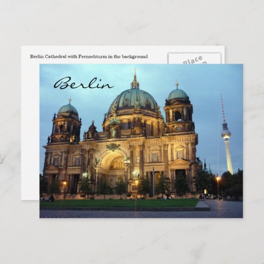 Berliner Postkarte (Vorne/Hinten)