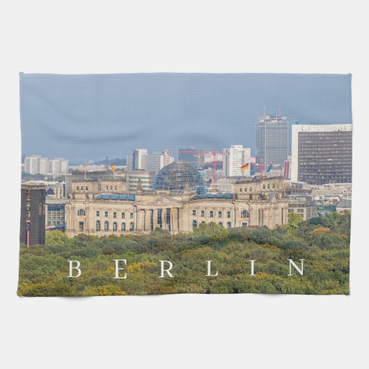 Berliner Reichstag Geschirrtuch (Horizontal)