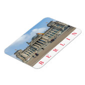 Berliner Reichstag und deutscher Kühlschrankmagnet Magnet (Linke Seite)