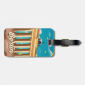 Berliner Reiseplakat Gepäckanhänger (Rückseite horizontal)