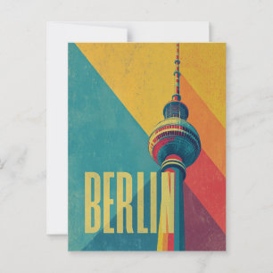 Berliner Retro Postkarte