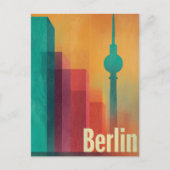 Berliner Retro Postkarte (Vorderseite)