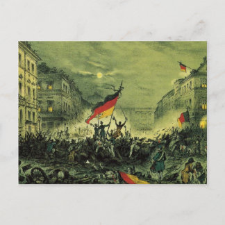 Berliner Revolution 1848 Postkarte