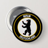 Berliner RundEmblem Button (Vorne & Hinten)