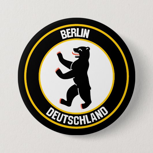Berliner RundEmblem Button (Vorderseite)