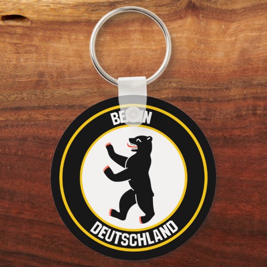 Berliner RundEmblem Schlüsselanhänger (Vorderseite)