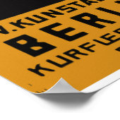 Berliner Secession Poster (Ecke)