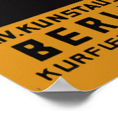 Berliner Secession Poster (Ecke)