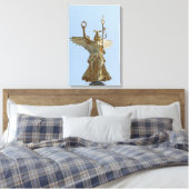 Berliner Siegessäule Leinwanddruck (Insitu (Schlafzimmer))