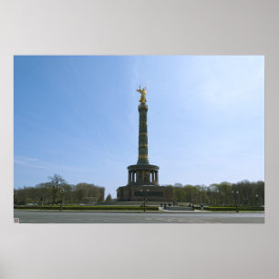 Berliner Siegessäule Poster