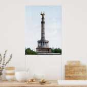 Berliner Siegessäule Poster (Küche)