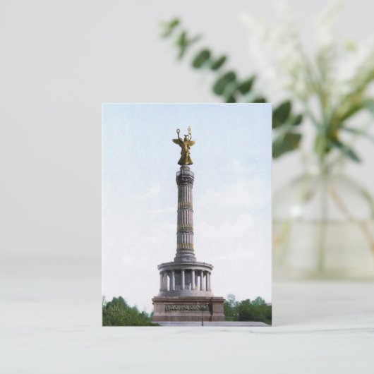 Berliner Siegessäule Postkarte (Stehend Vorderseite)