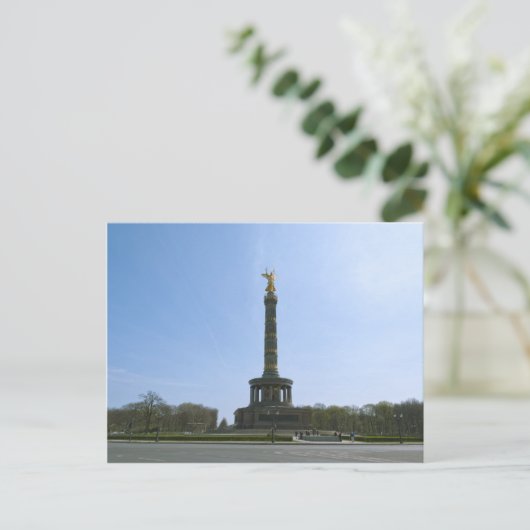 Berliner Siegessäule Postkarte (Stehend Vorderseite)