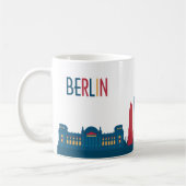 Berliner Skyline-Tasse Kaffeetasse (Links)