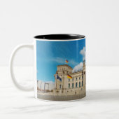 Berliner Stadt Deutschland Reichstag Gebäude Sehen Zweifarbige Tasse (Links)