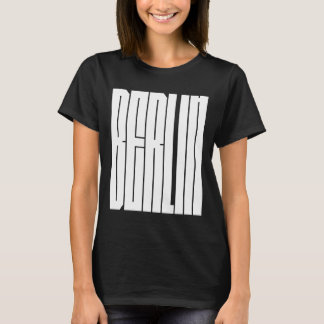 Berliner Stadttypografie-Design T-Shirt