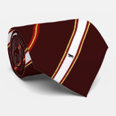 Berliner Streifenflagge Krawatte (Gerollt)