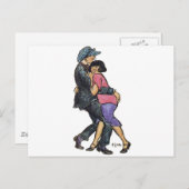 Berliner Tänzer Anfang der 1900er Jahre Postkarte (Vorne/Hinten)