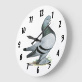 Berliner Tumbler Blue Bar Große Wanduhr (Winkel)