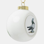 Berliner Tumbler Blue Bar Keramik Kugel-Ornament (Links)