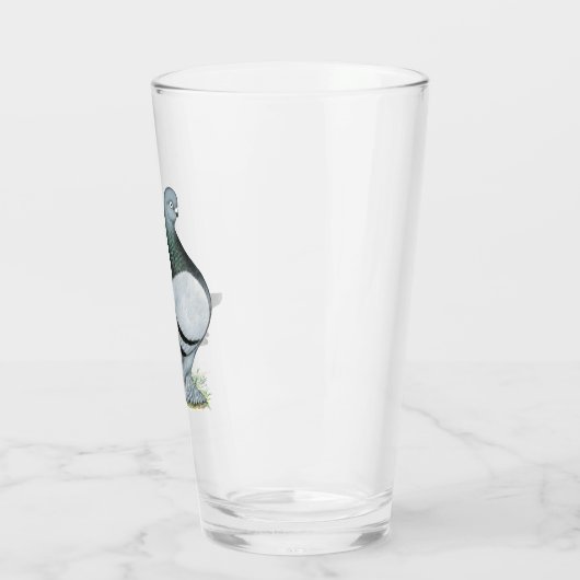 Berliner Tumbler Pigeon Blue Bar (Links)