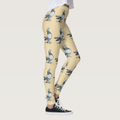 Berliner Tumbler Pigeon Blue Bar Leggings (Rechts)