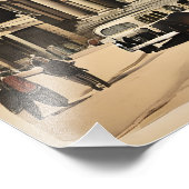 Berliner Vintage-Poster Fotodruck (Ecke)