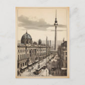 Berliner Vintage-Poster Postkarte (Vorderseite)