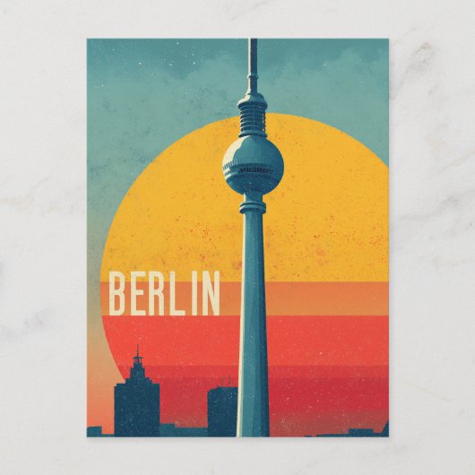 Berliner Vintage Postkarte (Vorderseite)