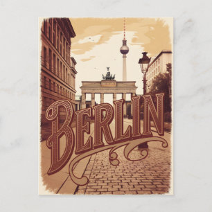 Berliner Vintage Postkarte