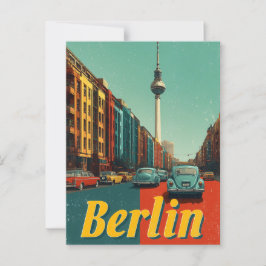 Berliner Vintage Postkarte