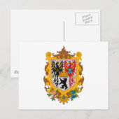 Berliner Wappen (1871) Postkarte (Vorne/Hinten)