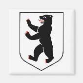 Berliner Wappen Magnet (Vorne)