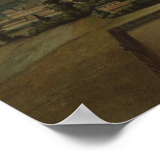 Berliner Wasserwerke, c.1860 Poster (Ecke)