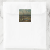Berliner Wasserwerke, c.1860 Quadratischer Aufkleber (Tasche)
