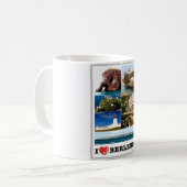 Berlonas - I Liebe - Portugal - Kaffeetasse (Vorderseite Links)