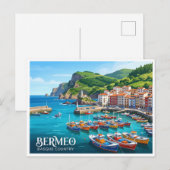 Bermeo Spanien Postkarte (Vorne/Hinten)
